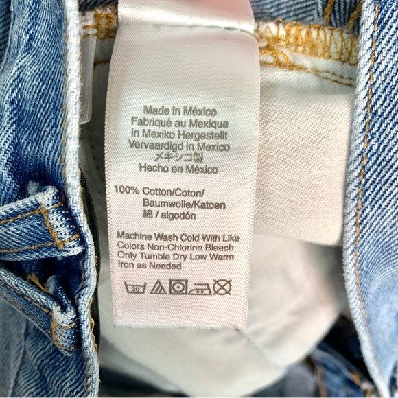 J.Crew Point Sur Slouchy Boyfriend Jeans Size 30 High Rise Button Fly Distressed - Picture 11 of 11